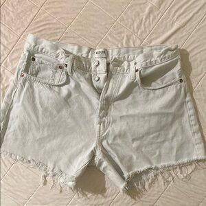 AGOLDE Women's Parker Long Denim Shorts